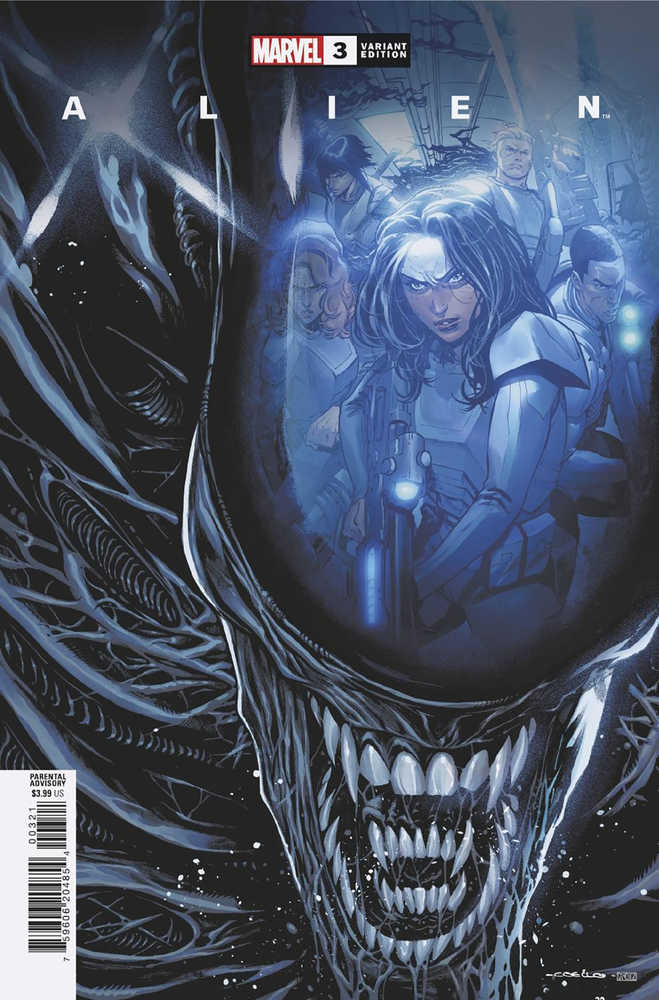 Alien #3 Coello Variant - Exclusive Collectible Comic Book for Sci-Fi Fans | Perfect for Display, Gifts & Comic Collections