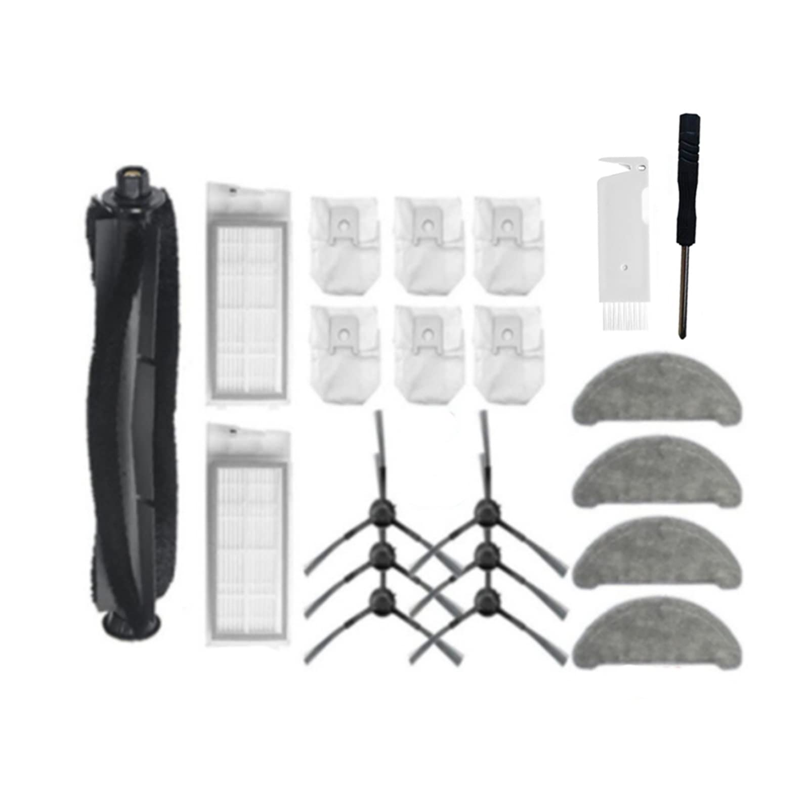 Xiaomi Roidmi EVE Plus Vacuum Cleaner Parts - HEPA Filter & Brush Replacement for Floor Cleaning