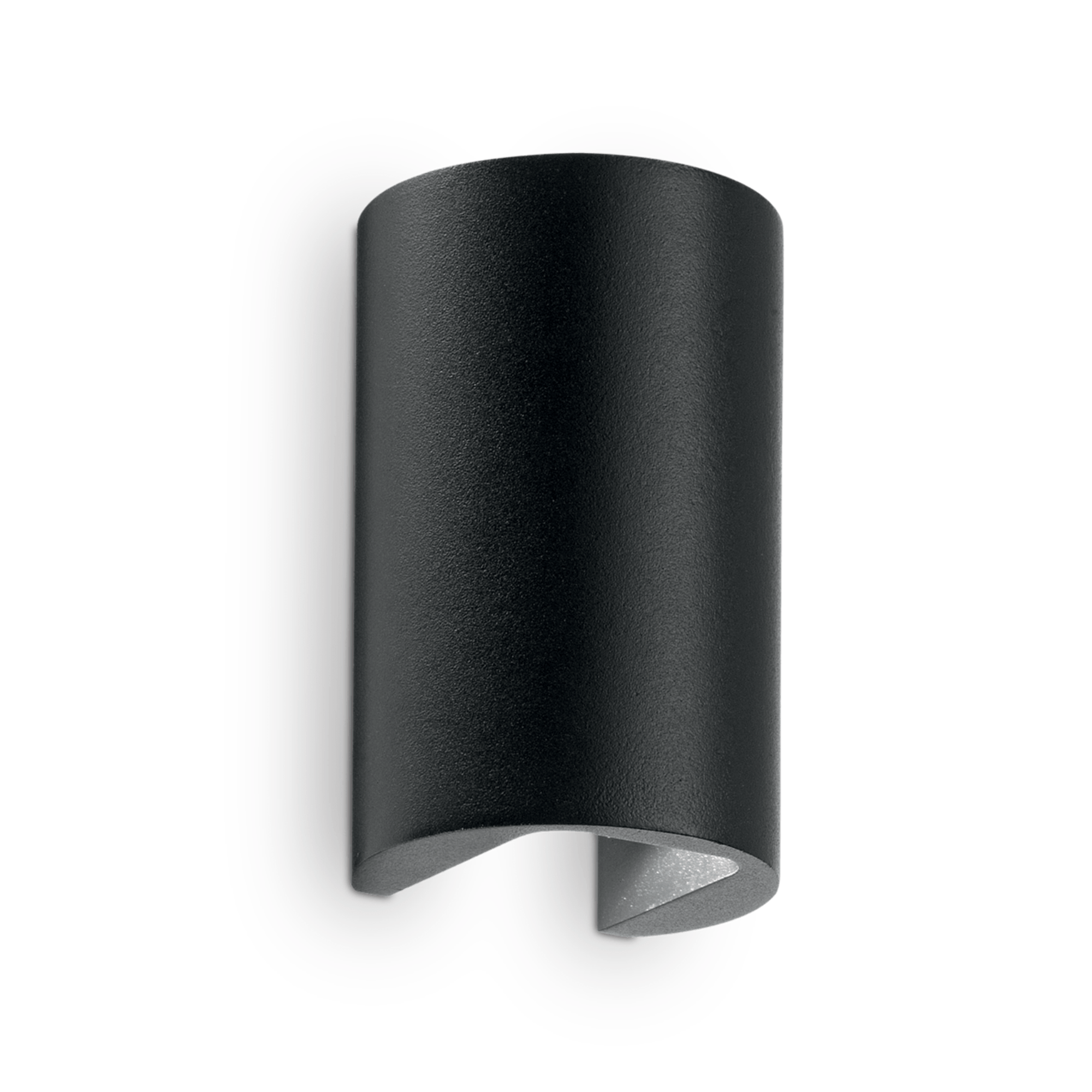 Apollo Black Up Down Wall Light - Modern Indoor/Outdoor Sconce for Bedroom, Living Room, Patio & Garden Lighting