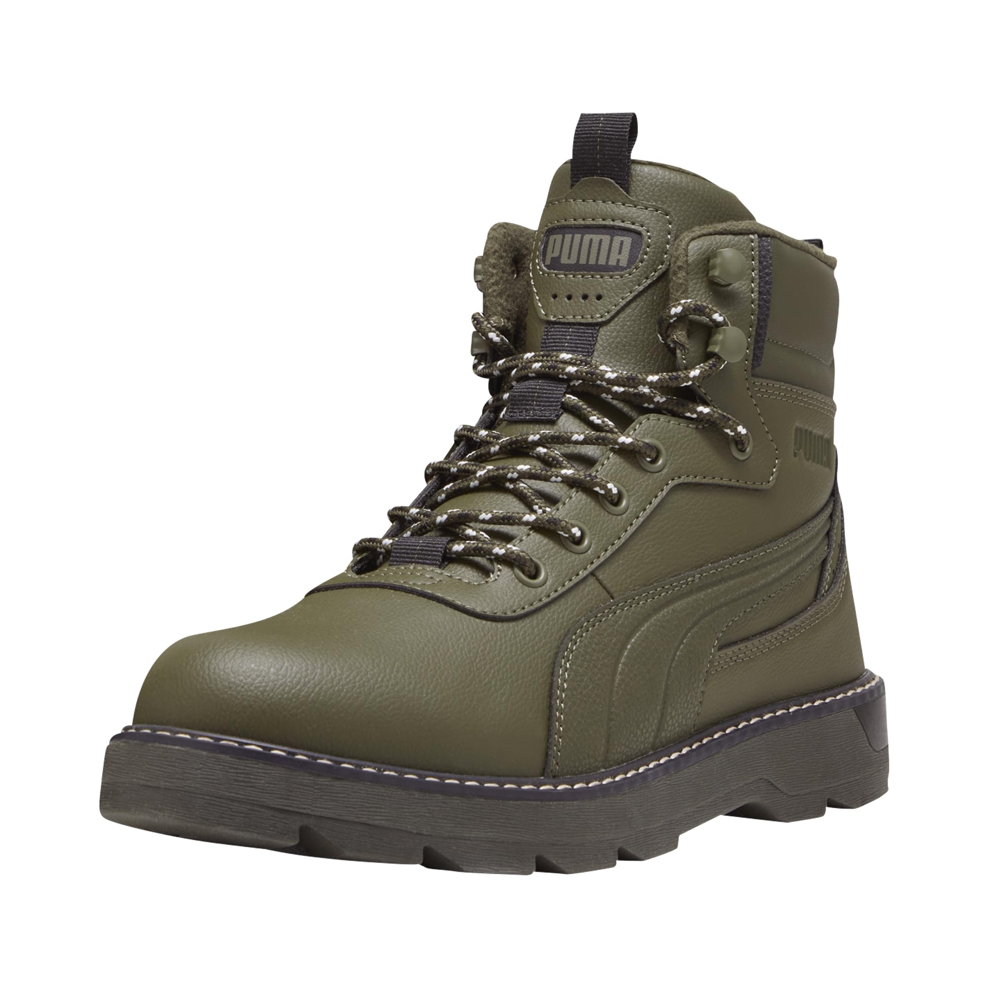 PUMA Men's Desierto V3 Boots - Waterproof Hiking Boots for Men, Lightweight & Durable Outdoor Shoes, Strong Gray Size 7.5 - Perfect for Trail Running, Camping and Mountain Climbing