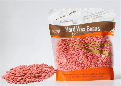 Premium 100g Rose Scented Hard Wax Beans for Hair Removal - Ideal for Brazilian, Bikini, and Face Waxing at Home