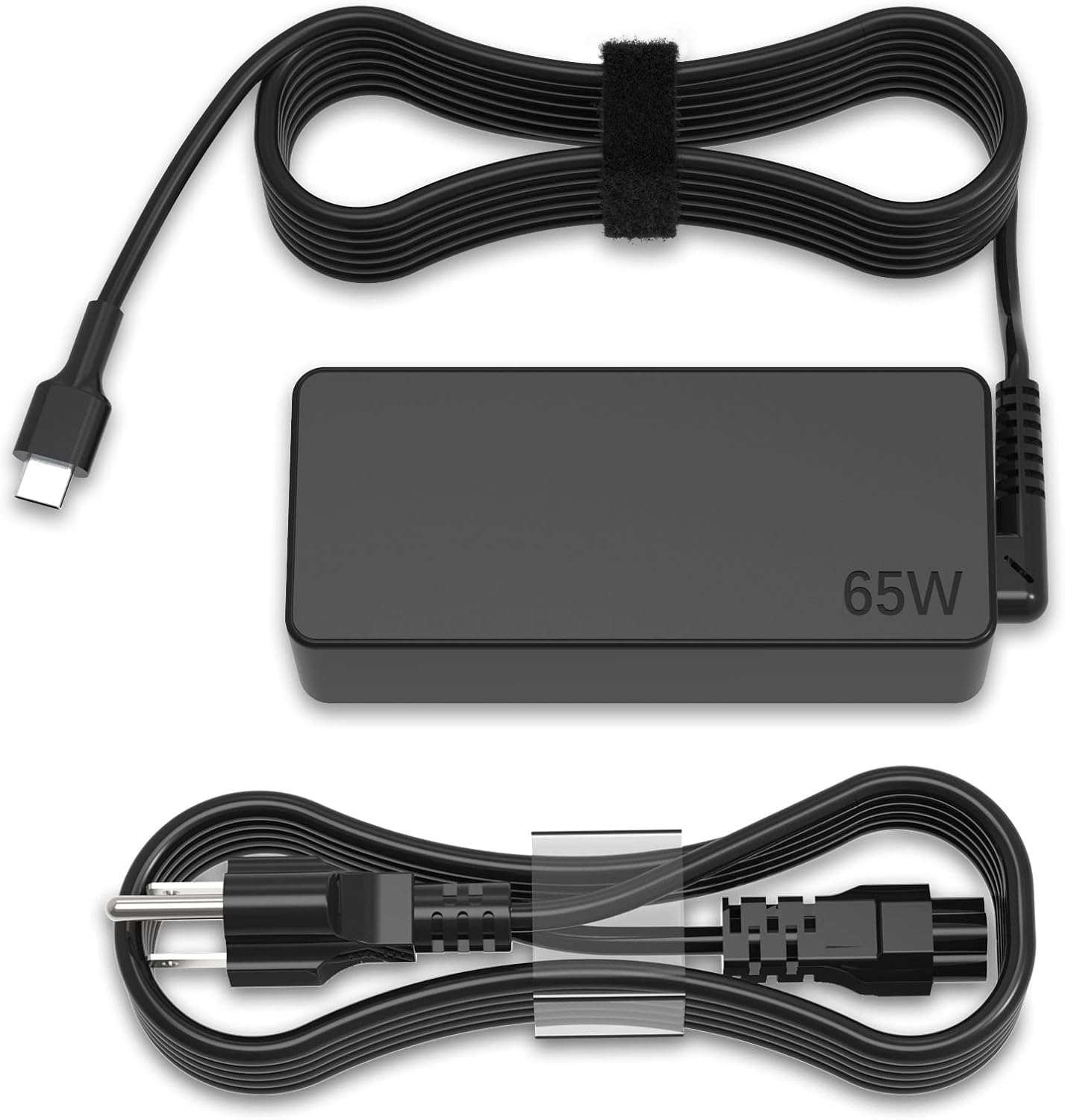65W USB C Laptop Charger for Lenovo Chromebook 100e 300e 500e C330 S330 C340 ThinkPad T480 T480s T580 T580s E480 E580 - Fast Charging AC Adapter Power Supply 20V 3.25A - Perfect for Home, Office & Travel Use