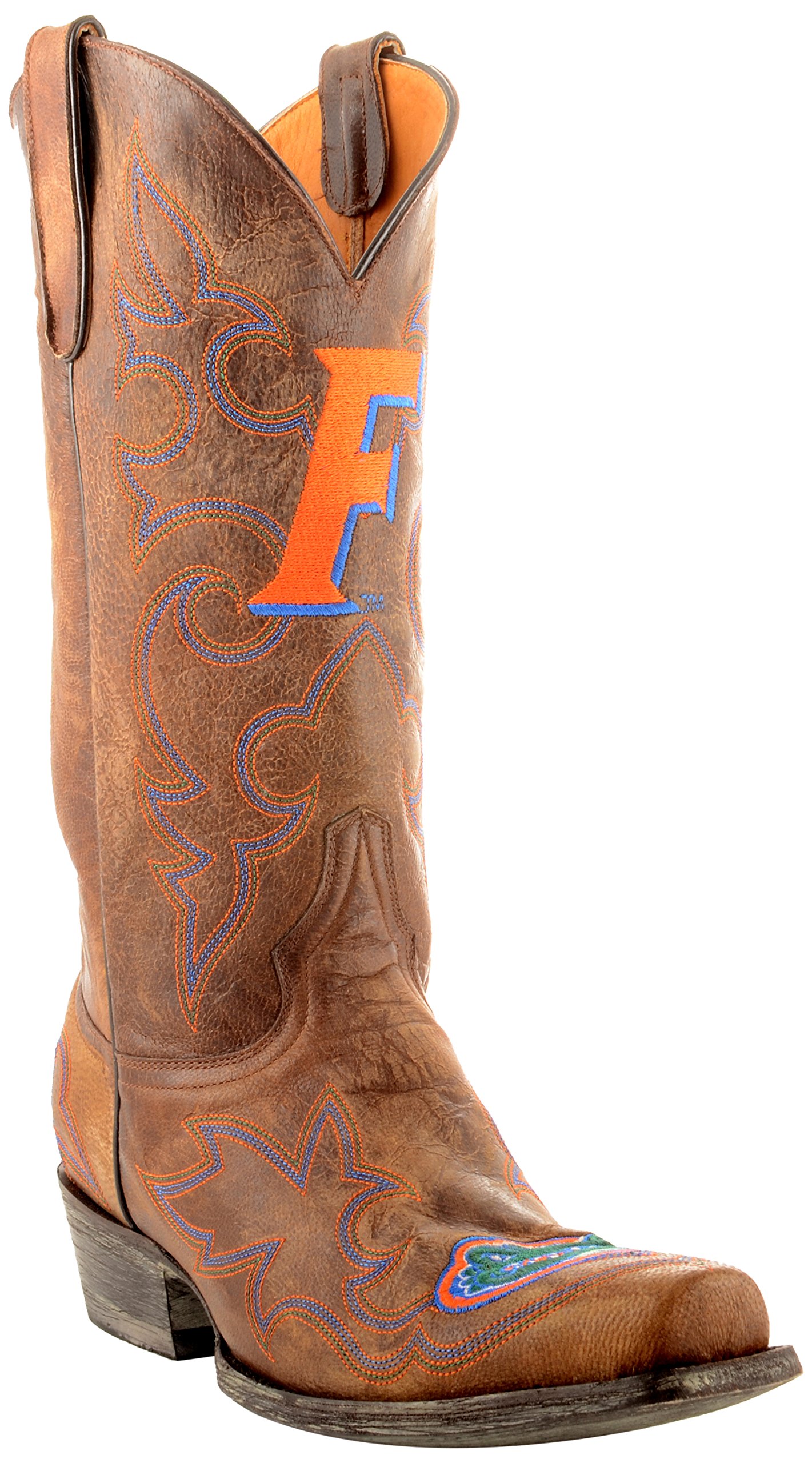 Florida Gators NCAA Officially Licensed Men's Game Day Boots - Perfect for Football Tailgating, College Sports Events & Fan Apparel