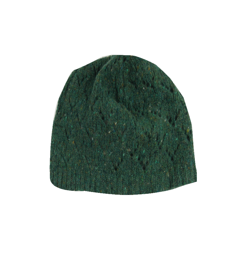 Stylish Green Diamond Pattern Hat by La Petite Collection - Trendy Women's Fashion Accessory for Outdoor Activities & Casual Wear
