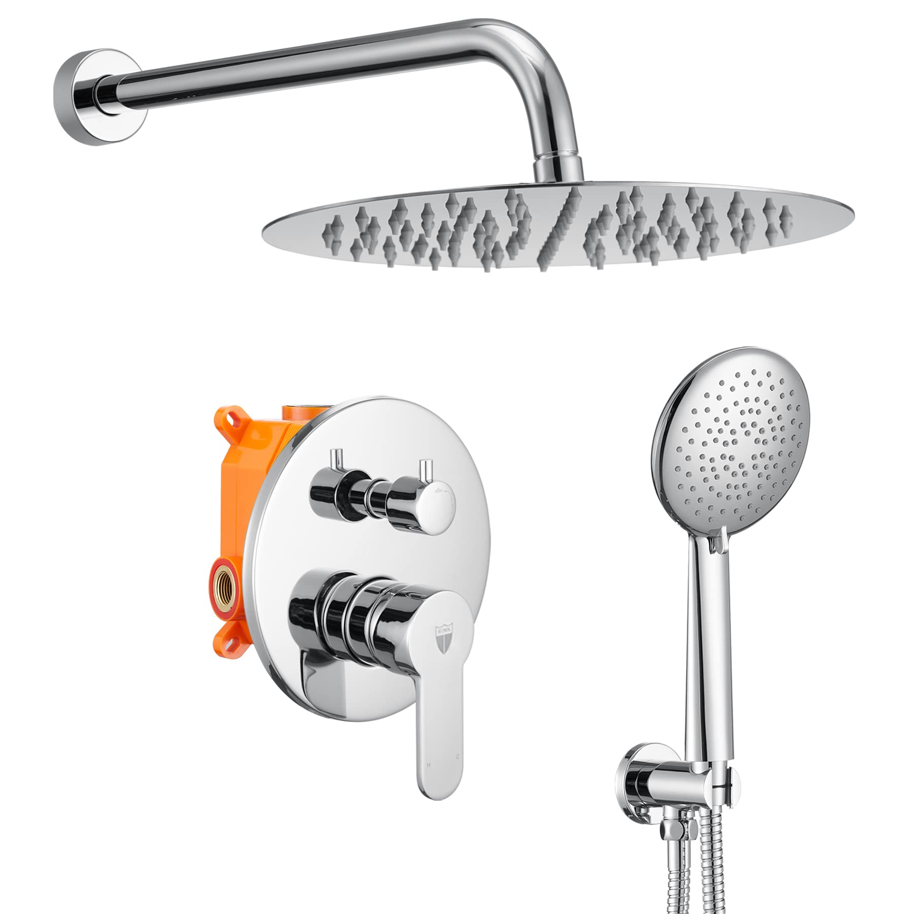 Premium Wall Mounted Shower System - 12