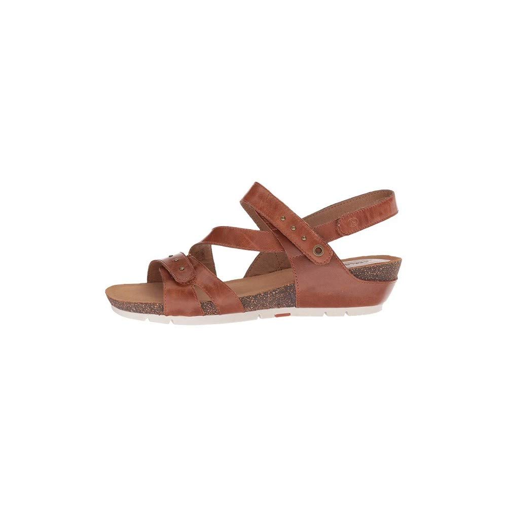 Josef Seibel Women's Hailey 33 Comfortable Wedge Sandals - Breathable Leather Summer Shoes for Walking, Travel & Casual Outings