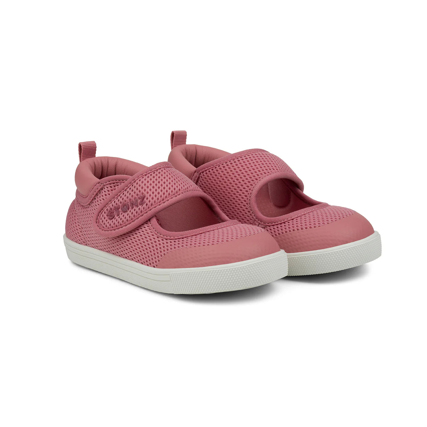 Stonz Dusty Rose Cruiser Mary Jane Toddler Shoes - Comfortable & Stylish First Walkers for Baby Girls - Perfect for Outdoor Play, Park Visits & Special Occasions