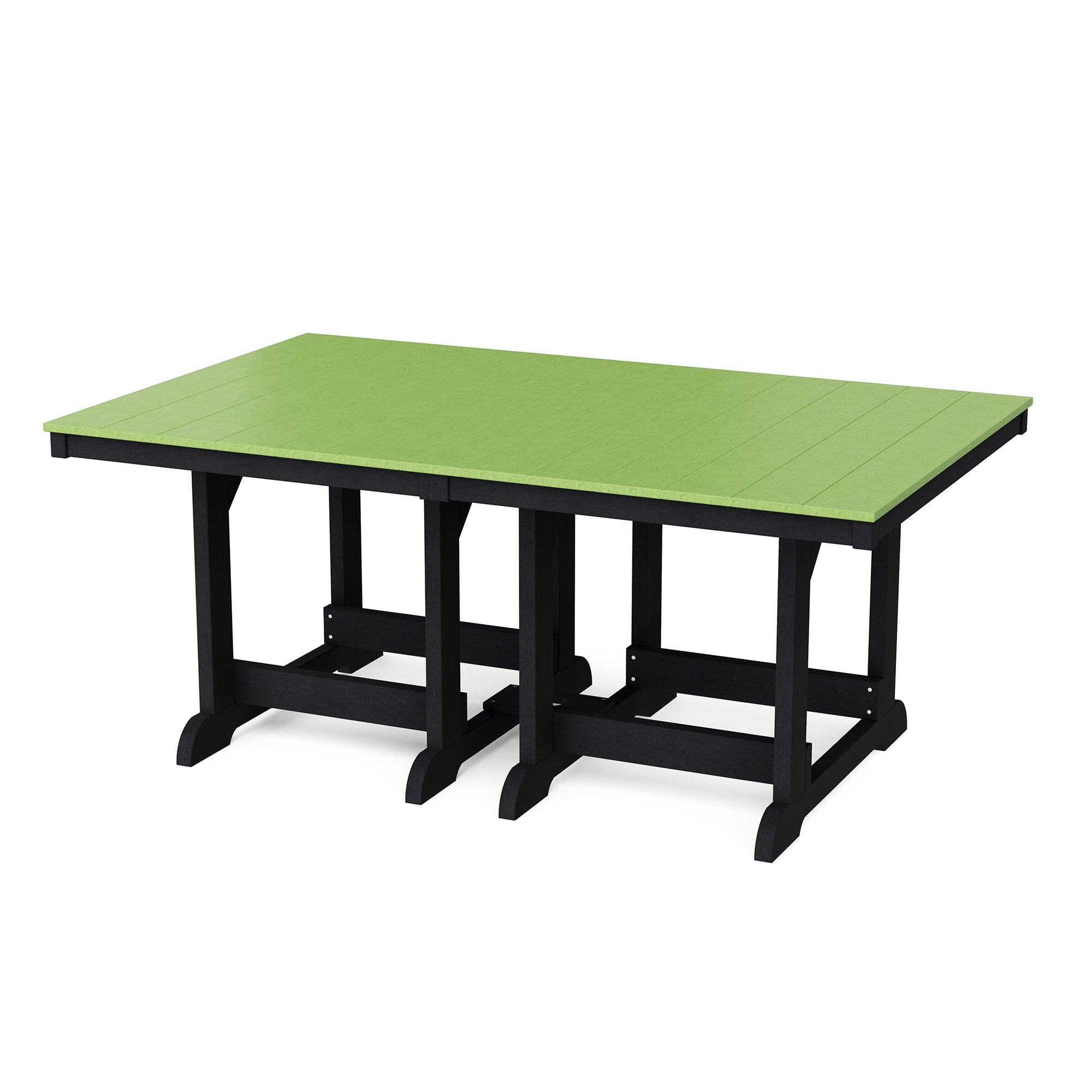 Heritage 44x72 Inch Solid Wood Dining Table - Rustic Farmhouse Style for Kitchen, Dining Room & Outdoor Entertaining