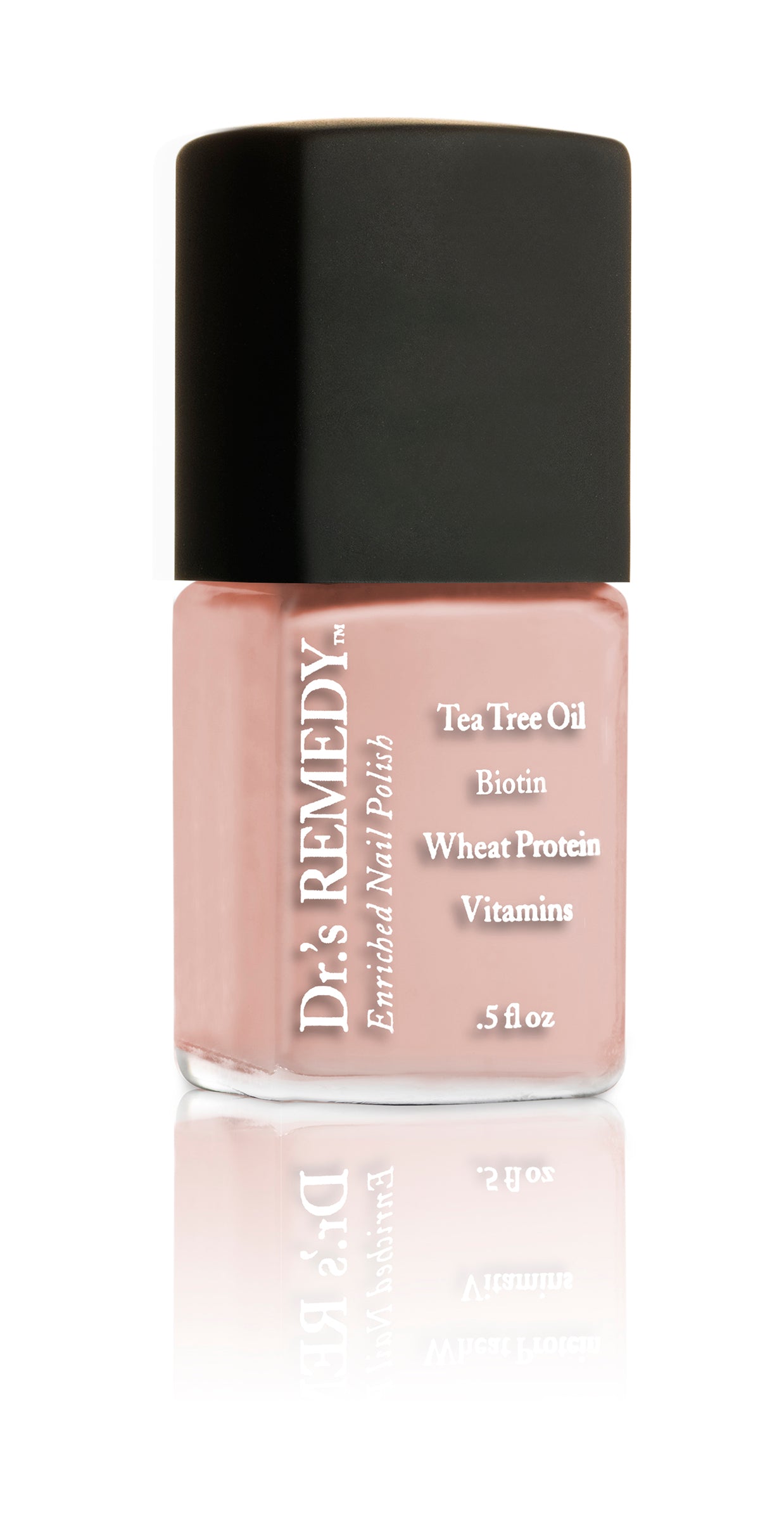 Dr.'s Remedy POLISHED Pale Peach Nail Polish - 0.5 fl oz Vegan & 17-Free Formula - Perfect for Manicures, Pedicures & Special Occasions