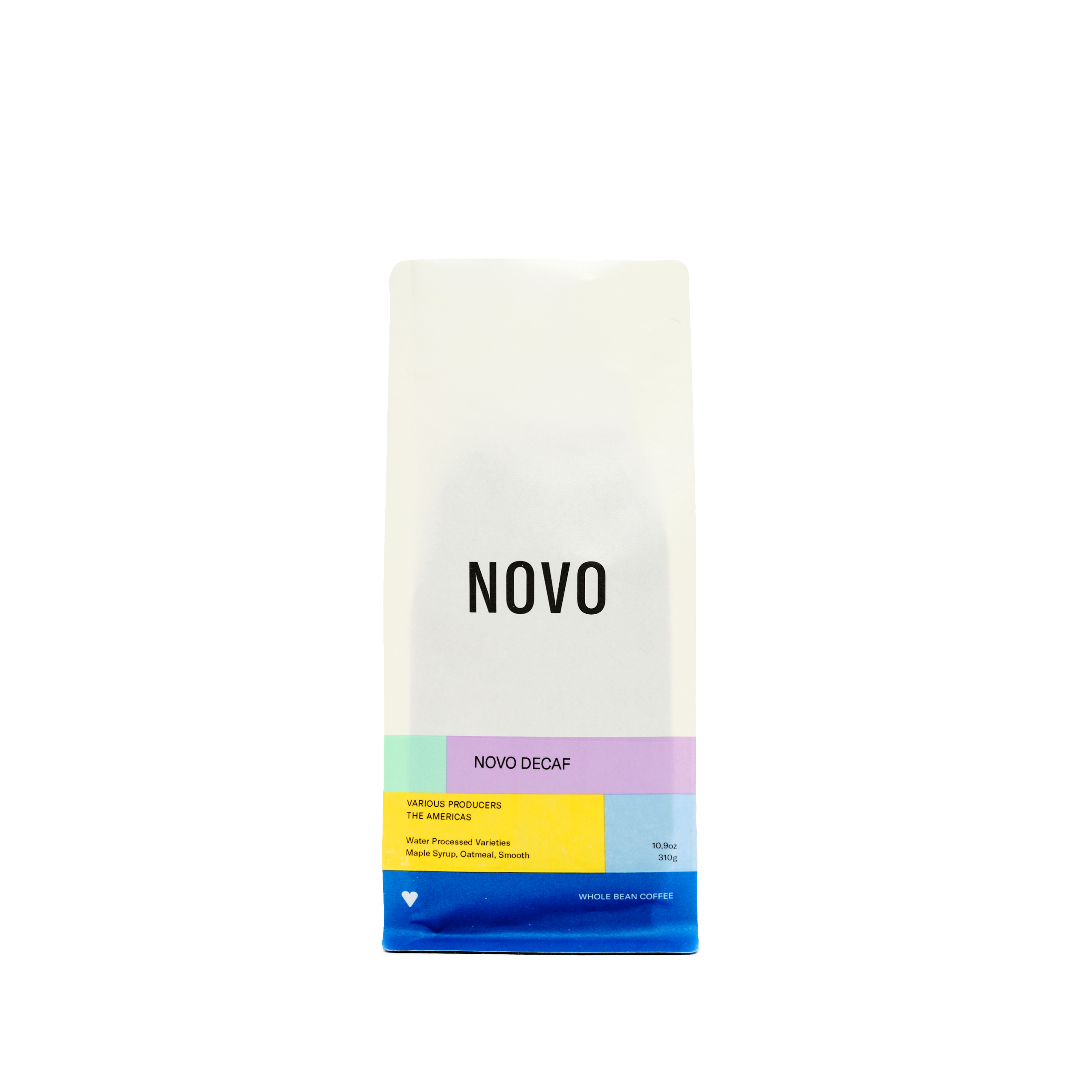 Novo Decaf Coffee - Premium Swiss Water Process Decaffeinated Coffee Beans - Perfect for Home Brewing, Office & Gifting