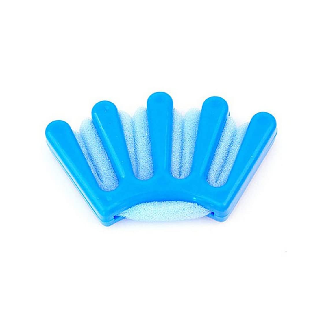 1PC Hair Braider Tool - Multifunctional Sponge Hair Braider for French Twist & Plait Styling, DIY Palm-Shaped Hair Accessory (Blue) - Perfect for Home, Salon & Travel Hair Styling
