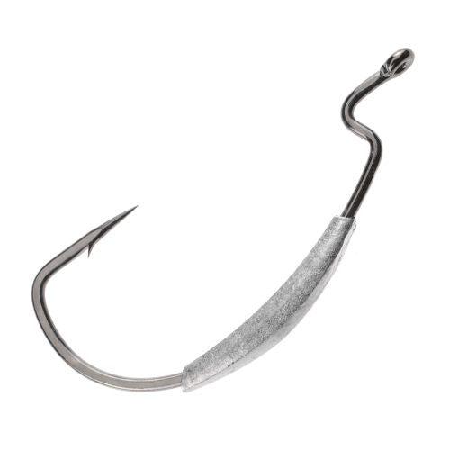 Gamakatsu Weighted Superline EWG Hooks for Bass Fishing - Premium Saltwater & Freshwater Fishing Hooks for Soft Plastic Baits and Lures