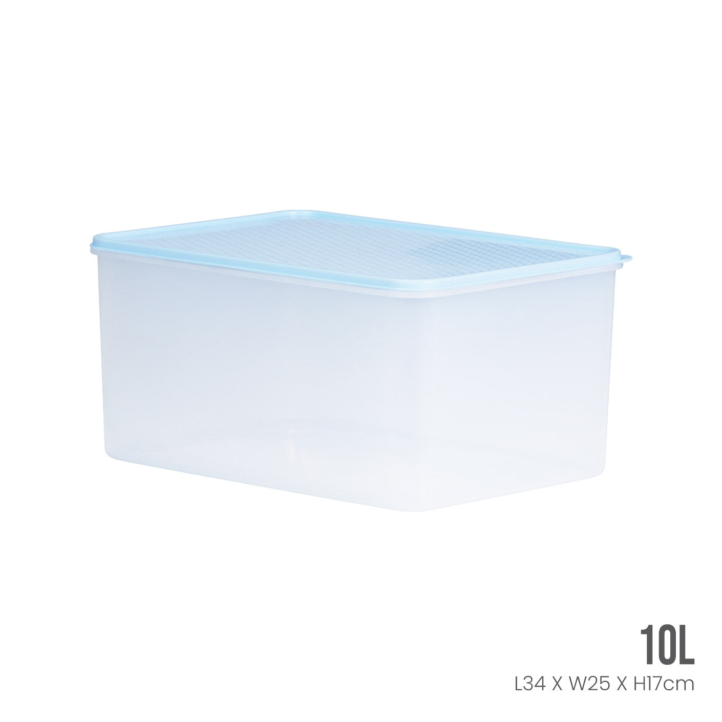 Fresh Box with Lid - Medium Size (2852PE) | Airtight Food Storage Container for Kitchen Pantry, Meal Prep & Leftovers | BPA-Free Plastic Container for Organizing Snacks, Fruits & Vegetables