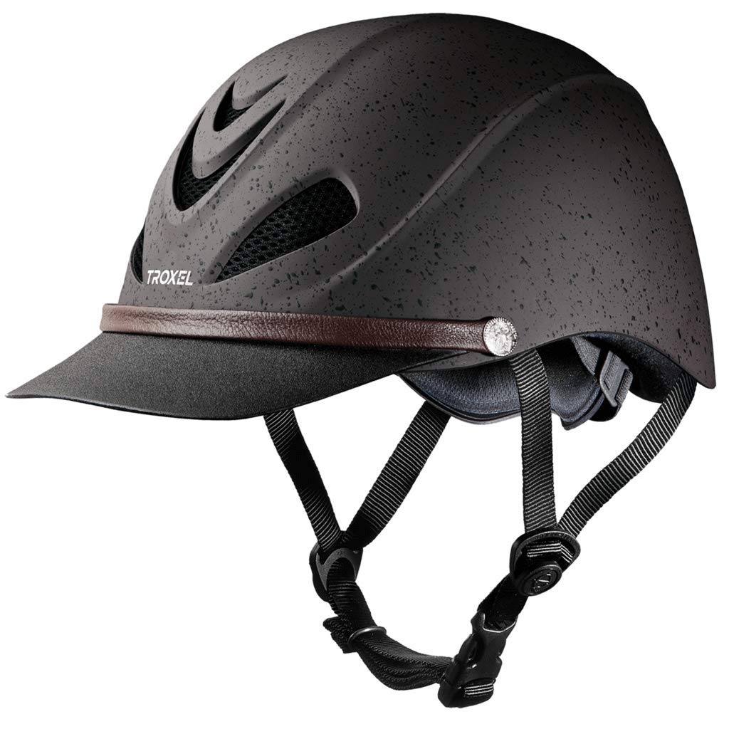 Troxel Dakota Lightweight Trail Equestrian Helmet - ASTM/SEI Certified Riding Helmet for Women & Men - Comfortable Ventilation & Adjustable Fit - Grizzly Brown (Small) - Perfect for Trail Riding, Horseback Riding & Outdoor Equestrian Sports