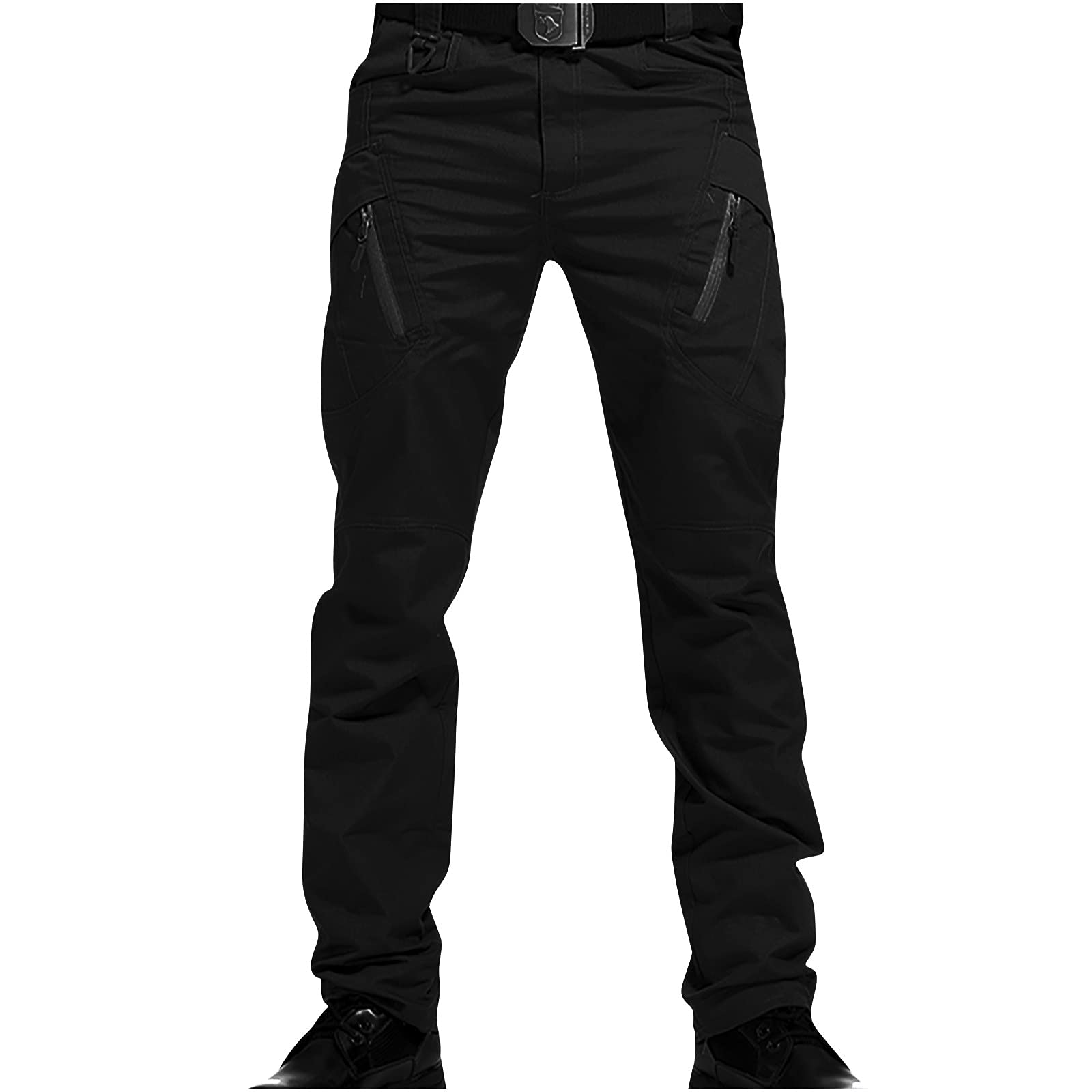 Men's Cargo Pants with Multiple Pockets - Relaxed Fit Workwear & Combat Trousers for Safety & Utility | Perfect for Outdoor Adventures, Construction Work & Tactical Use
