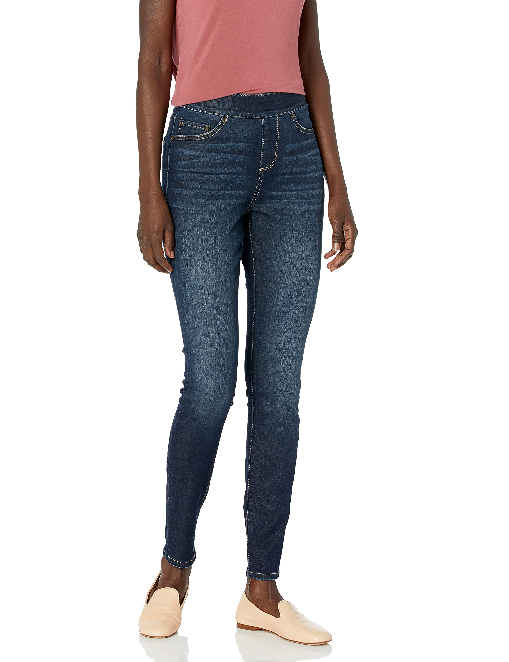 Jag Jeans Women's Maya Skinny Pull-On Jeans - Comfortable for Work & Travel