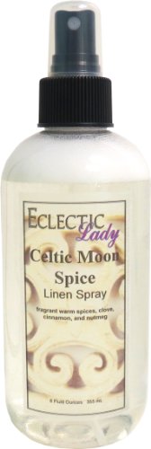 Celtic Moonspine Linen Spray - 8oz Natural Aromatherapy Mist for Bedding, Pillows & Home Relaxation | Fresh Scent for Calming Sleep & Stress Relief