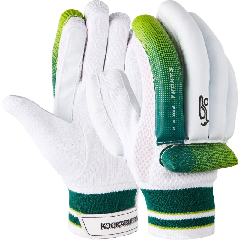 Kookaburra Kahuna Pro 9.0 Cricket Batting Gloves - Premium Leather Sports Gloves for Cricket Players - Perfect for Training & Match Play