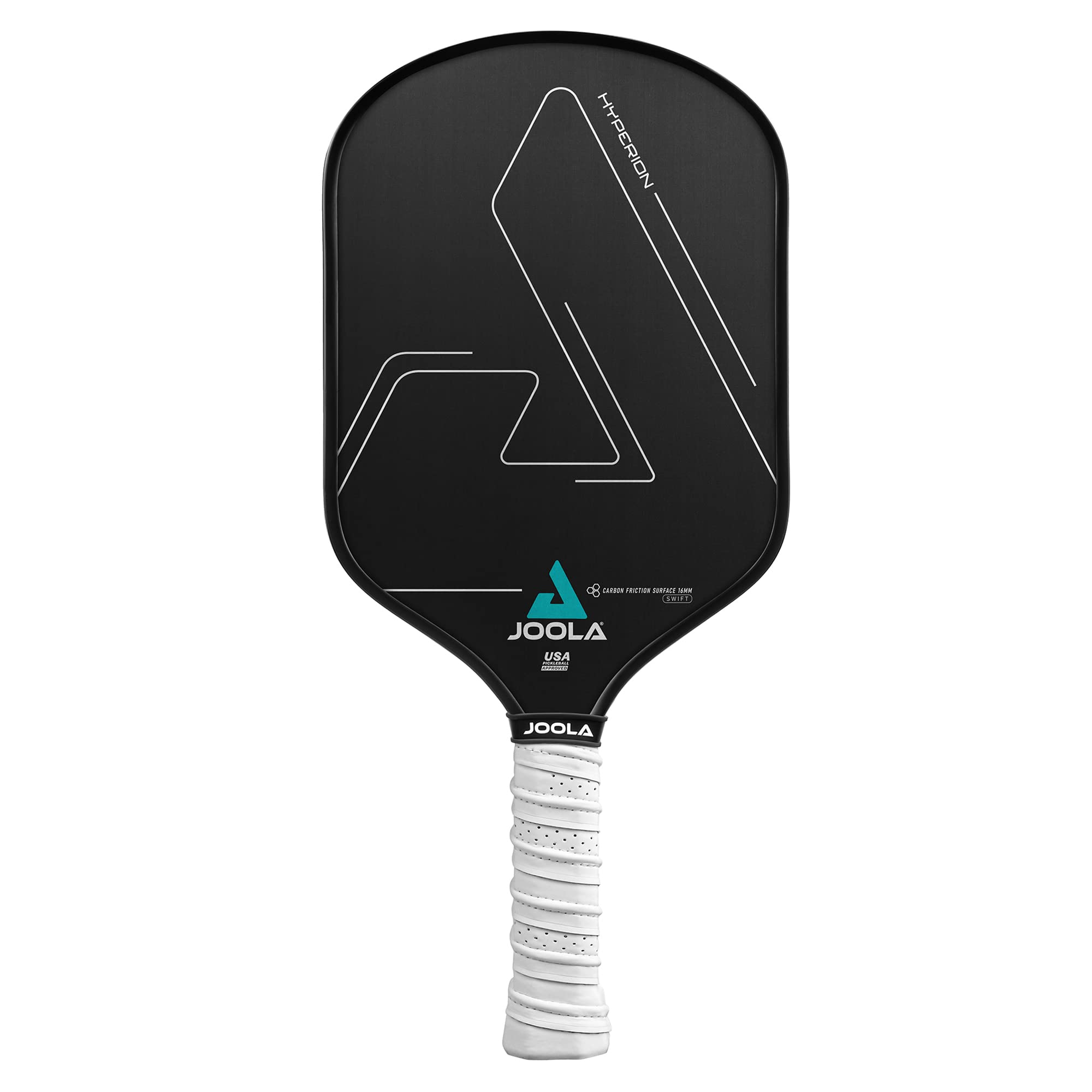 JOOLA Ben Johns Hyperion CFS Swift Pickleball Paddle - USAPA Approved Carbon Fiber Pickleball Racket for Tournament Play - High Grit Surface for Maximum Spin & Speed - Perfect for Competitive Players & Outdoor Games