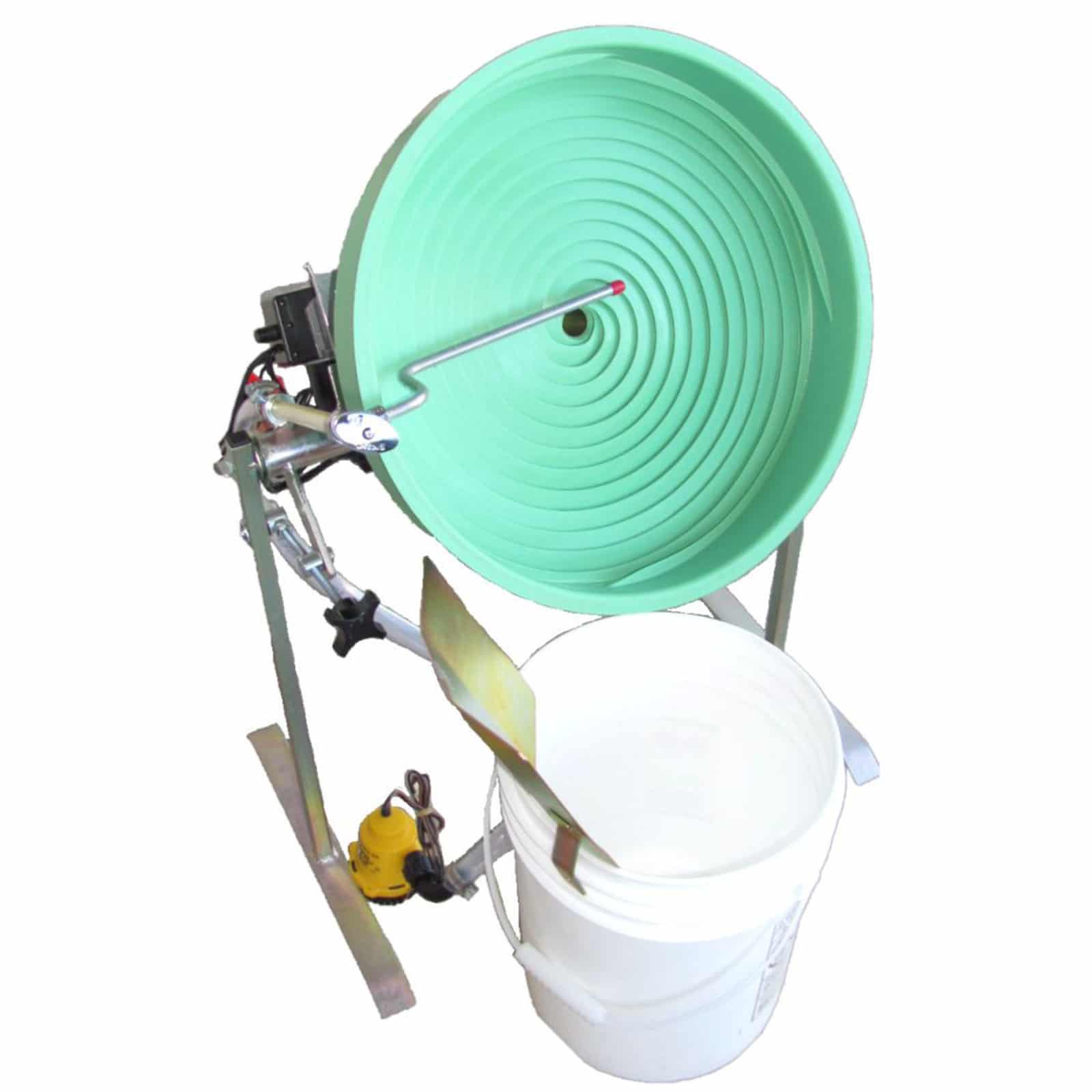 Gold Screw Vibrating Spiral Panner - Professional Gold Prospecting Equipment for Mining & Panning - Perfect for Outdoor Adventures, Treasure Hunting & Gold Recovery