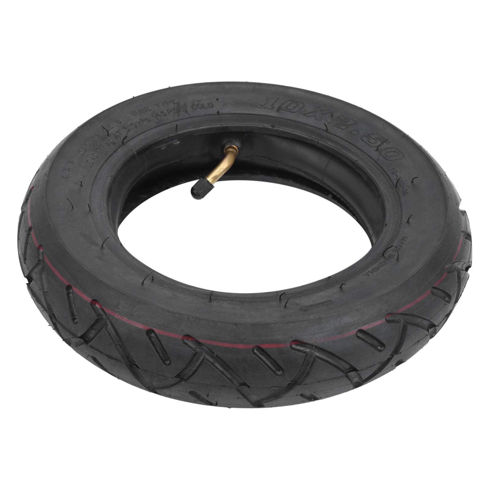 10 x 2.5 Inch Anti-Skid Electric Scooter Tires - Durable Rubber Wheels for E-Scooters | Perfect for Commuting & Urban Riding