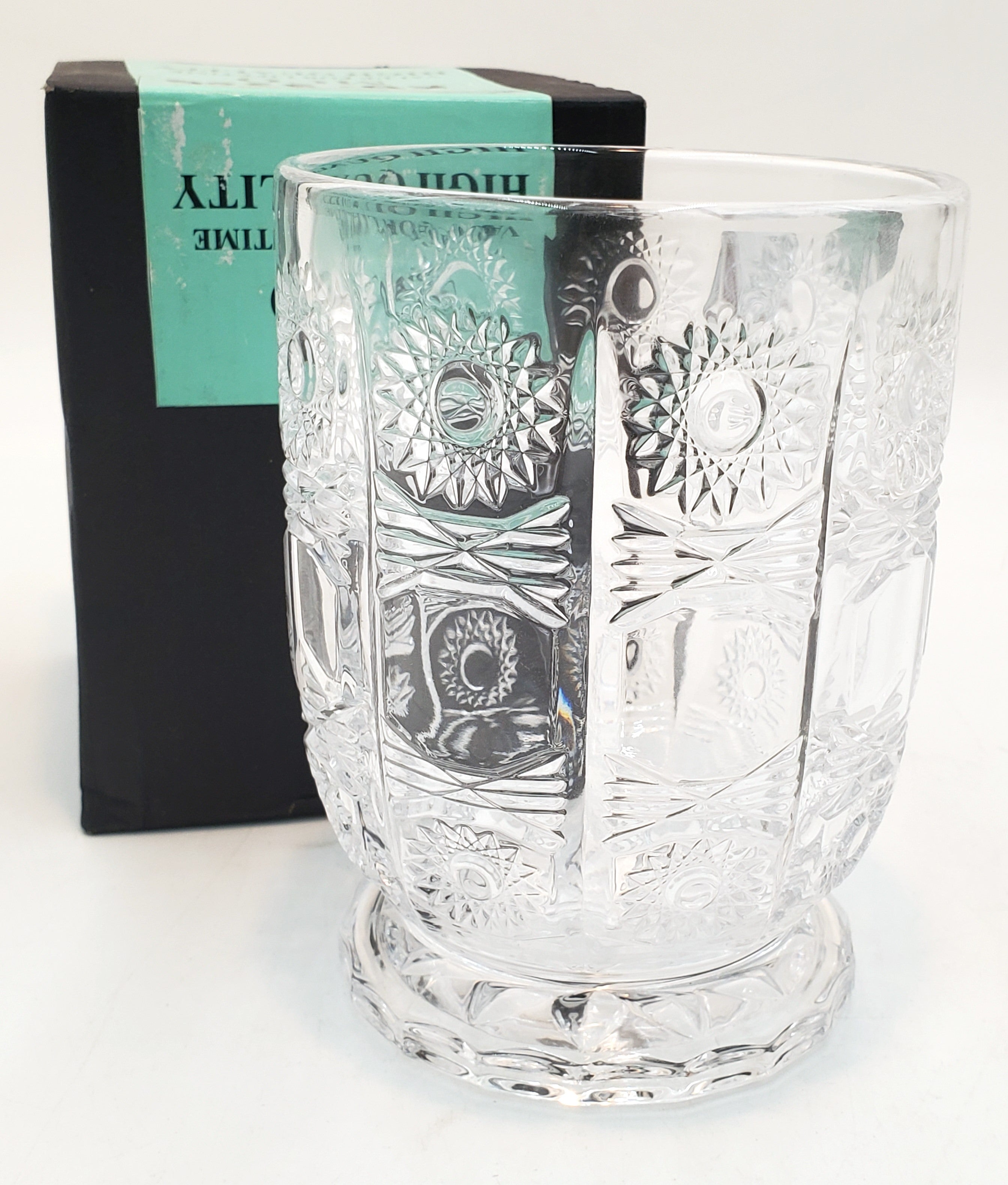 4x5 Glass Utensil Holder - Stylish Kitchen Countertop Organizer for Spoons, Forks & Cooking Tools - Perfect for Home, Restaurant & Office Use