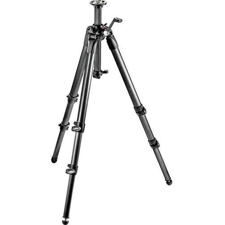 Manfrotto 057 Carbon Fiber Tripod with 3-Section Geared Center Column - Professional Camera Tripod for Photography & Videography - Perfect for Outdoor, Studio & Travel Use