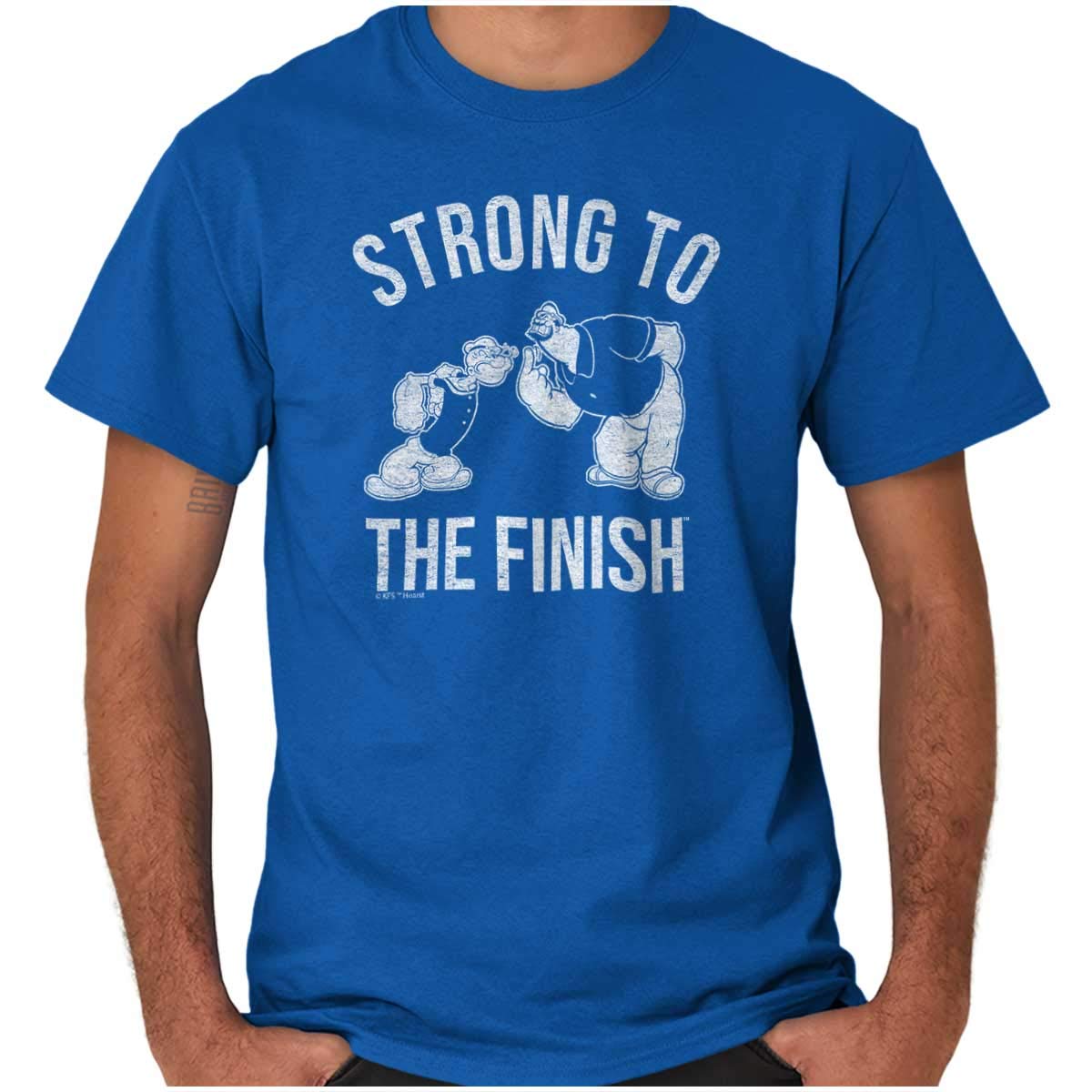 Popeye Bluto Graphic T-Shirt for Men - Strong & Stylish Tee for Casual Wear