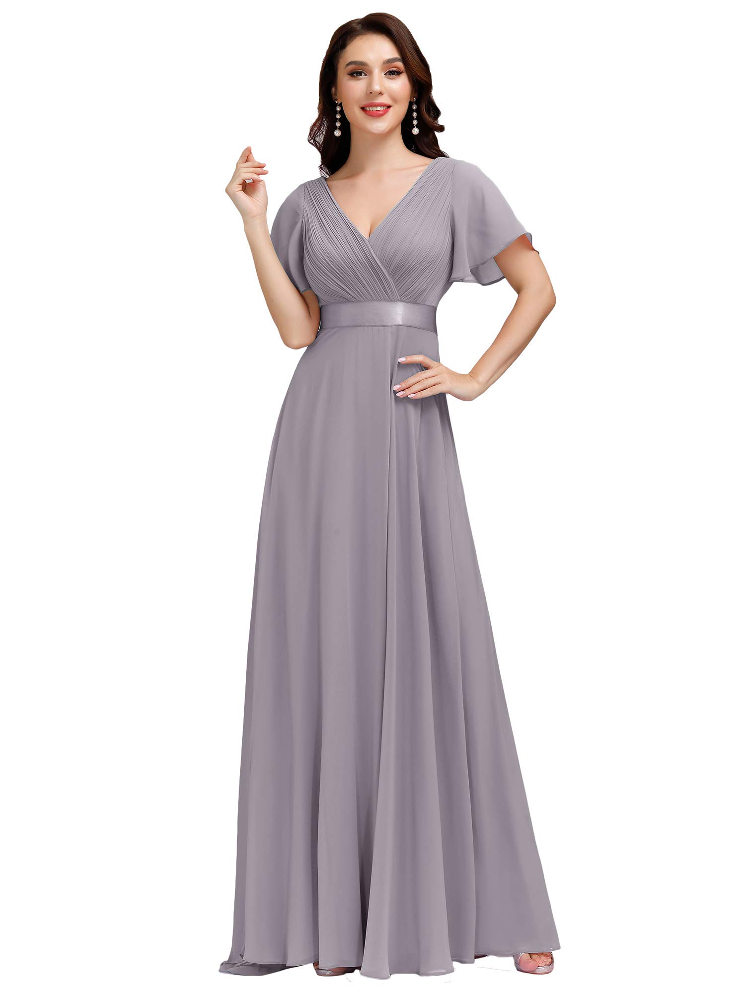 Elegant Chiffon Formal Evening Gowns for Women - Alisapan 98901 | Perfect for Prom, Wedding Guest & Cocktail Party Dresses