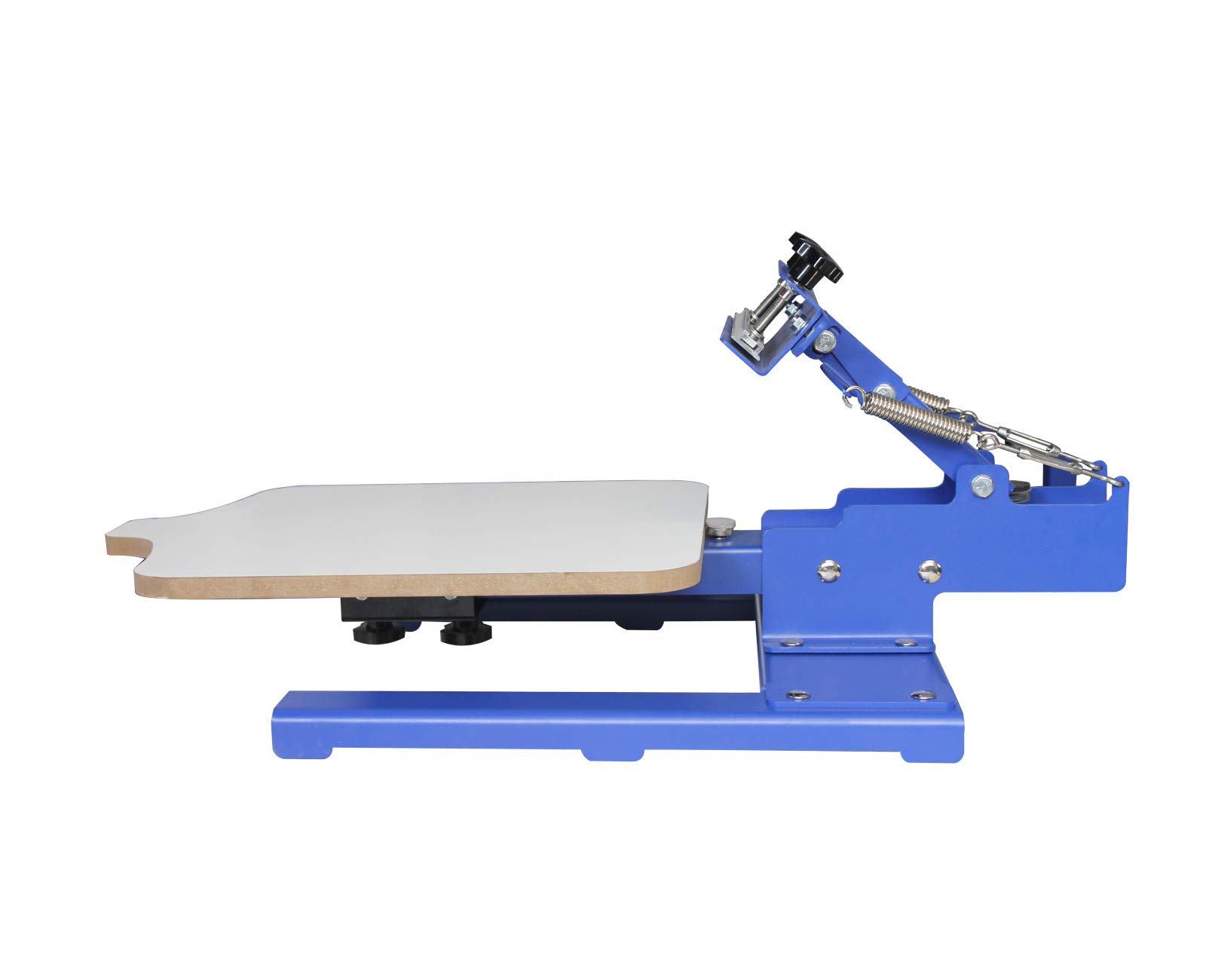 TECHTONGDA 11TX Single Color Screen Printing Machine - Adjustable Pallet & Tilting 1-Color Press for T-Shirts | Perfect for DIY Apparel, Small Business & Home Crafting