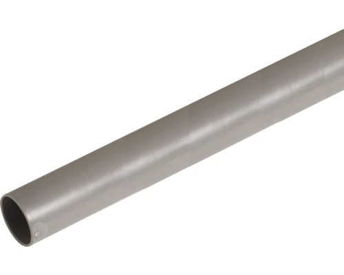 Durable 5/8 Inch Gray PVC Electrical Conduit Pipe - 2 Meter Length for Home Wiring & Outdoor Electrical Installations