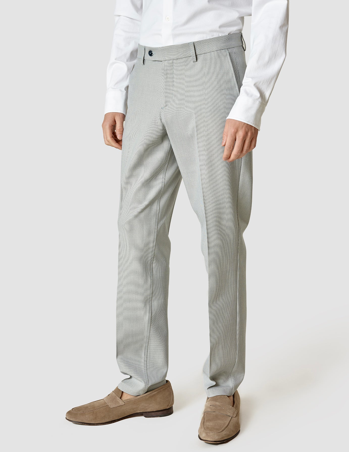 Premium Men's Essential Suit Pants - Classic Teal Blue Color | Formal Office Wear & Business Attire for Professional Occasions