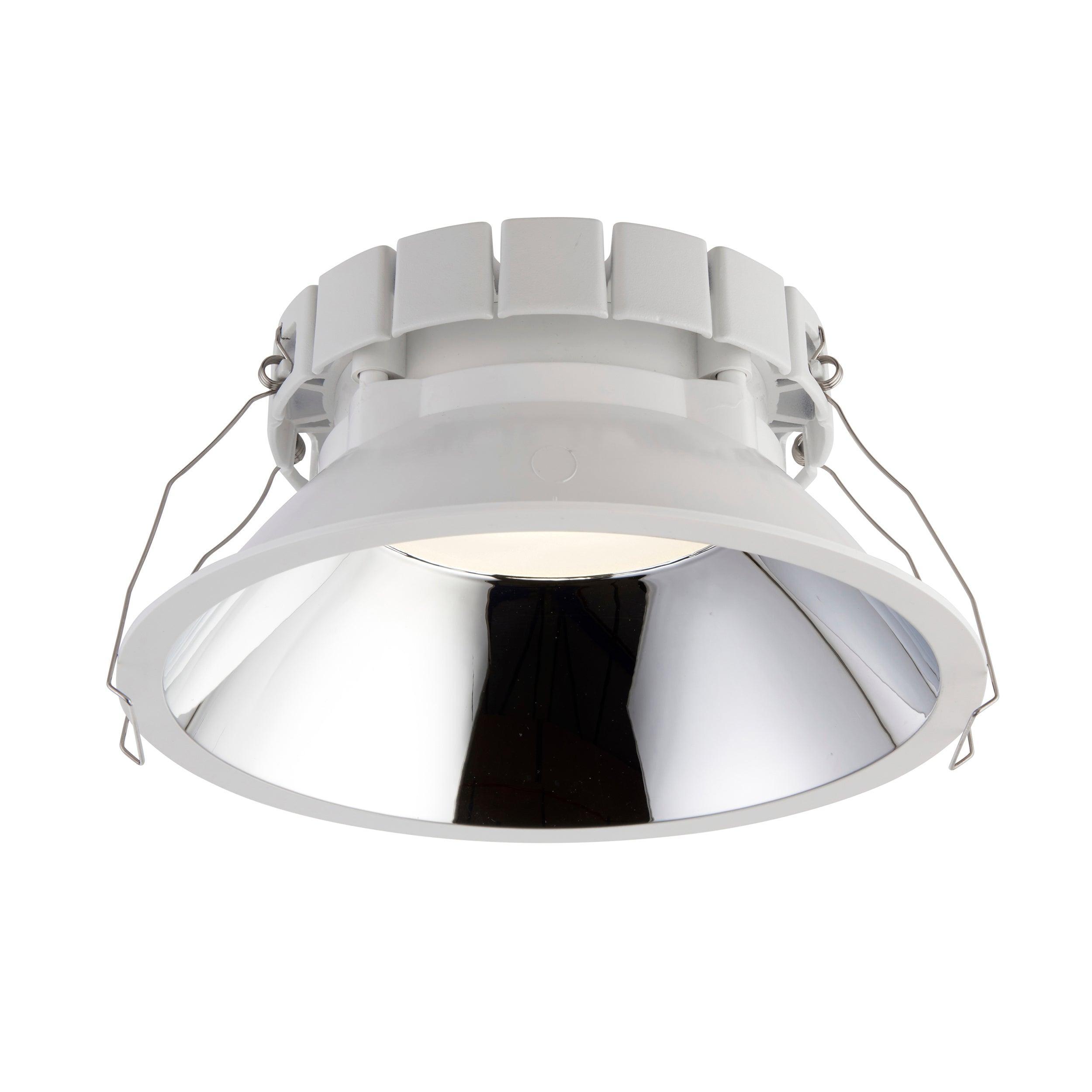 32W Alto White Recessed LED Downlight - Cool White Lighting for Home & Office - Perfect for Kitchens, Hallways, and Commercial Spaces