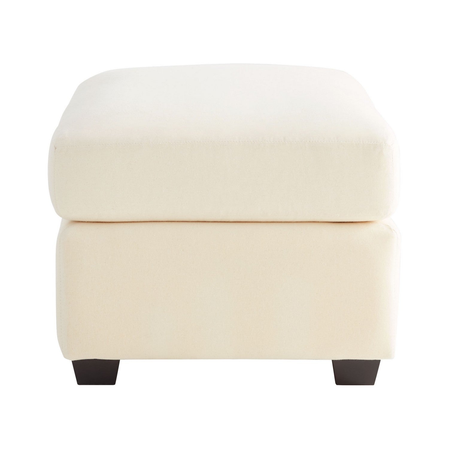 Cyan Design 11452 Sovente Ottoman - Stylish Round Storage Ottoman with Tufted Upholstery for Living Room, Bedroom & Home Decor | Perfect for Extra Seating & Hidden Storage