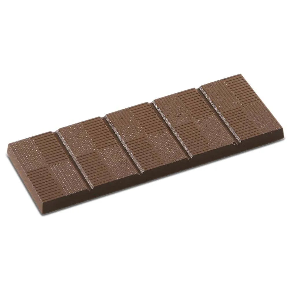 Premium 5-Section Lined Chocolate Bar Mold for Baking - Perfect for Homemade Candy, Desserts & DIY Gifts