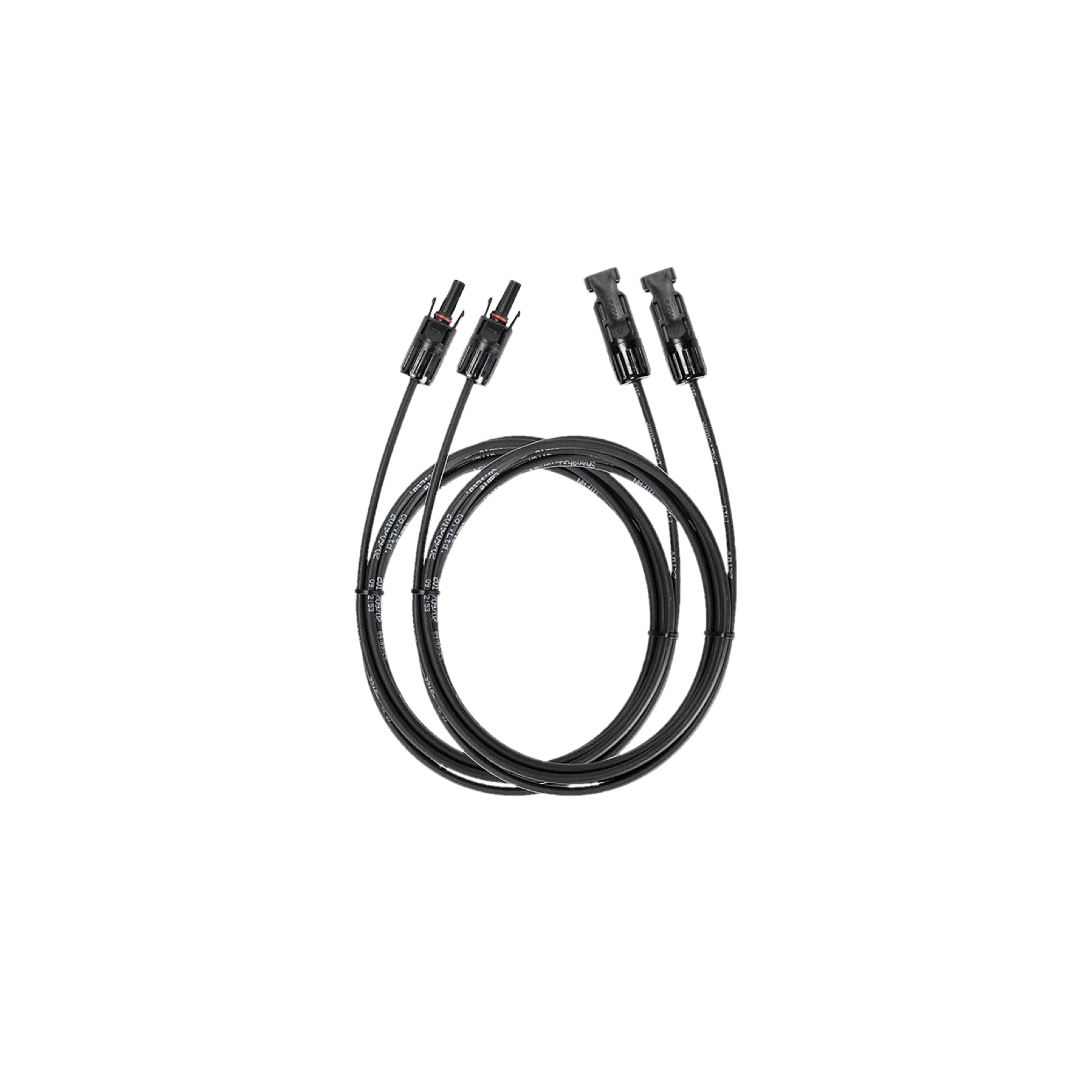 EcoFlow Solar Extension Cable - 33ft 10AWG Weatherproof PV Wire for Solar Panels, Generators, Power Stations - Perfect for Off-Grid, RV, Camping & Emergency Power Backup