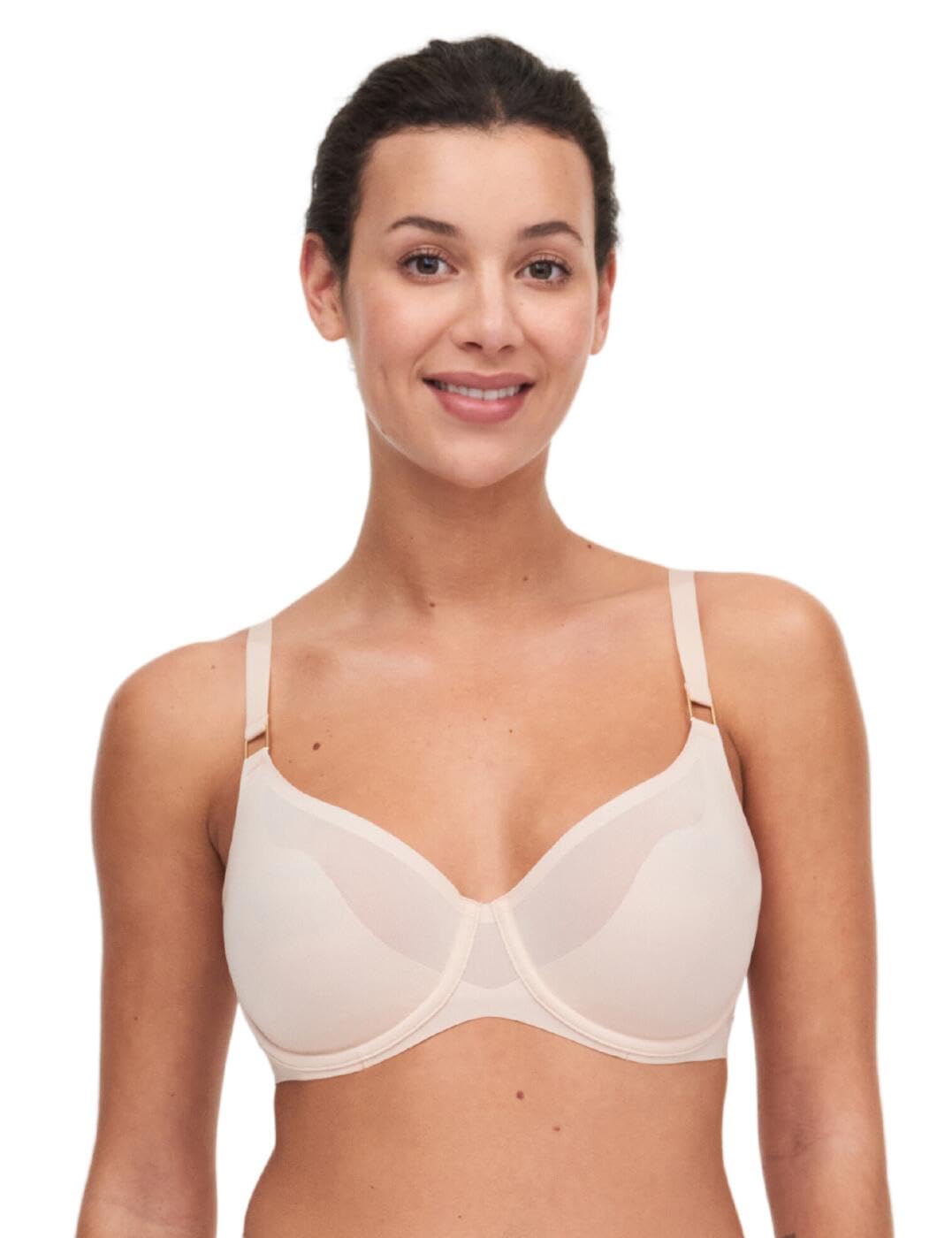 Chantelle Women's Pure Light Underwire Bra - Comfortable Lace T-Shirt Bra for Everyday Wear - Perfect for Work, Gym & Casual Outfits