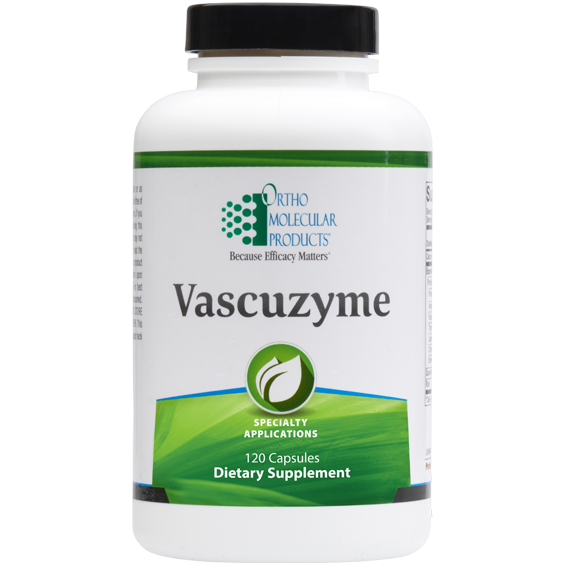 Vascuzyme 120 Capsules - Premium Blood Circulation & Cardiovascular Support Supplement - Supports Healthy Veins & Arteries - Ideal for Active Lifestyles & Heart Health Maintenance