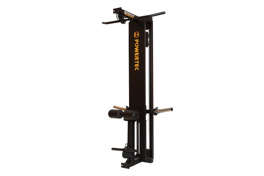 Powertec Workbench Lat Tower Option - Heavy Duty Home Gym Equipment for Strength Training & Fitness - Perfect for Home Workouts & Garage Gyms