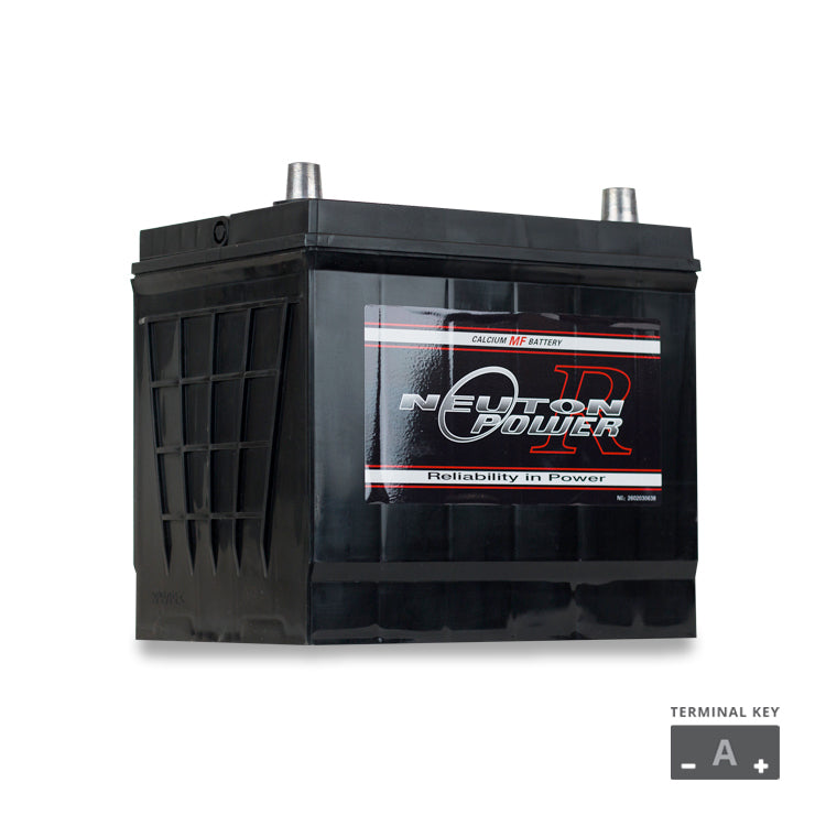 Neuton Power 55D23L Maintenance Free Car Battery - 12V Automotive Battery for Trucks, SUVs & Sedans - Reliable Cold Cranking Power for All Weather Conditions - Perfect for Daily Commuting & Long Road Trips