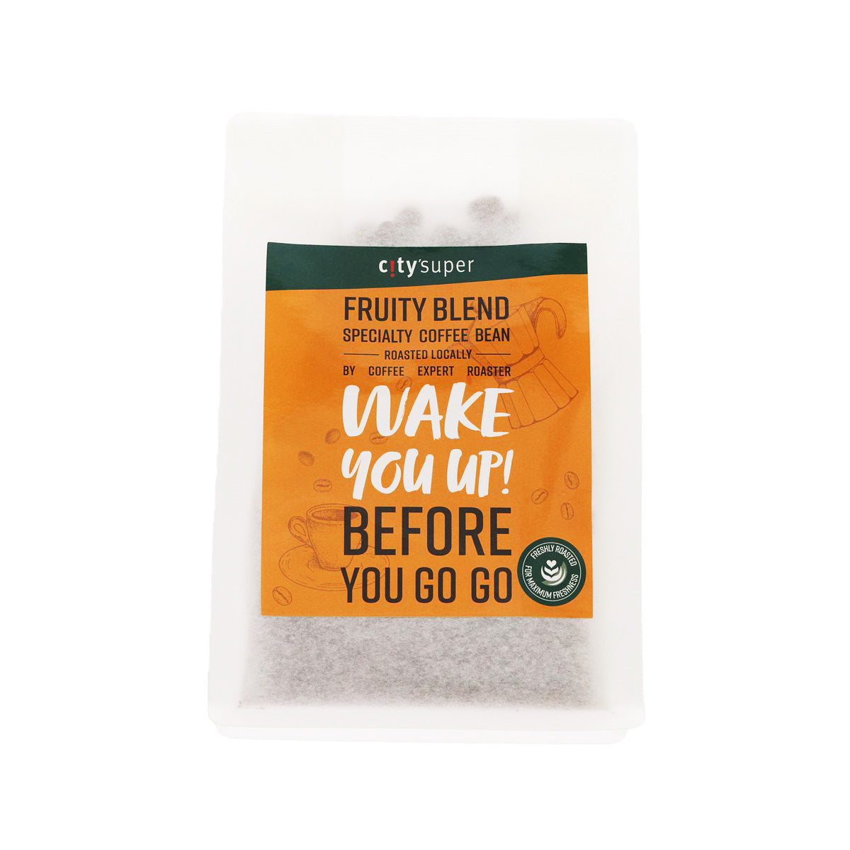Premium CITYSUPER Fruity Blend Specialty Whole Coffee Beans (200g) - Arabica Single Origin, Medium Roast for Rich Flavor - Perfect for Home Brewing, Office Use & Gift Giving