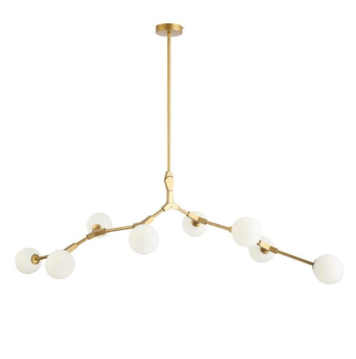 Modern LED Branch Design DNA Molecular Pendant Light - Elegant Home & Office Lighting Fixture for Living Room, Bedroom, or Restaurant Decor
