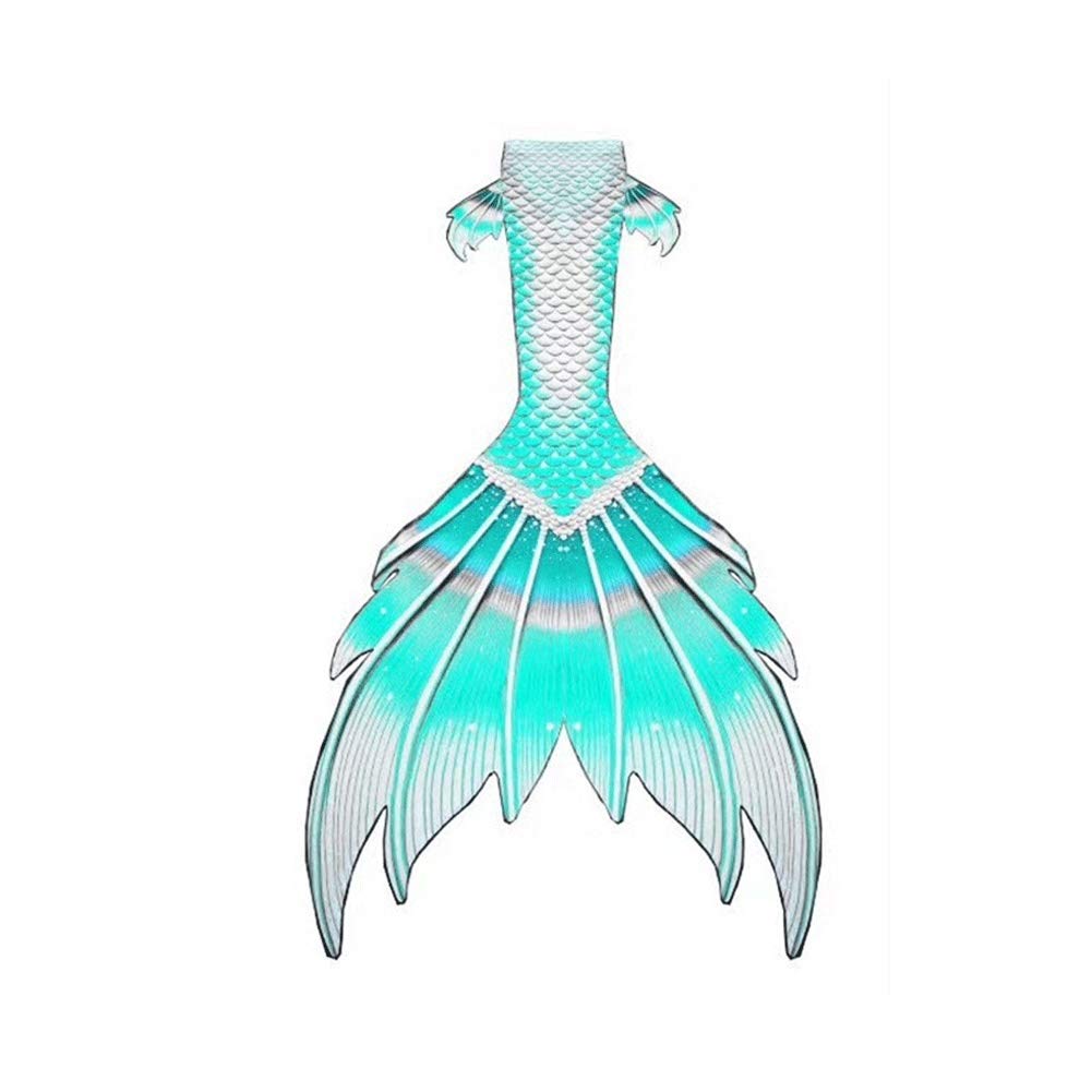 **Mermaid Swimsuit with Monofin - Colorful Bikini Swimming Costume for Girls, Kids Mermaid Tail for Pool, Beach & Underwater Play - Perfect Swimwear Gift for Girls**