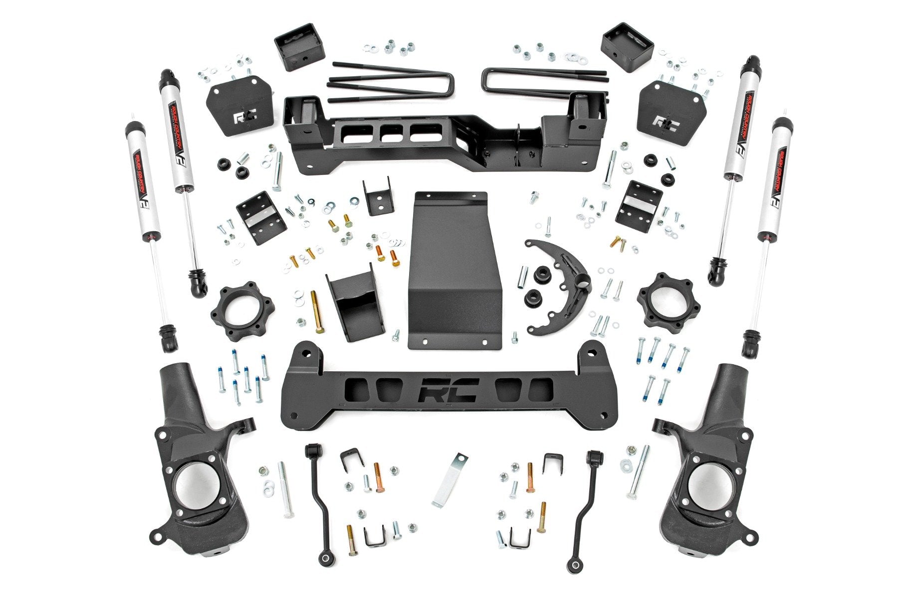 6 Inch Lift Kit V2 for Chevy/GMC Sierra/Silverado 2500 4WD (1999-2004) - Heavy Duty Suspension Upgrade | Model 25970 | Off-Road & Truck Customization