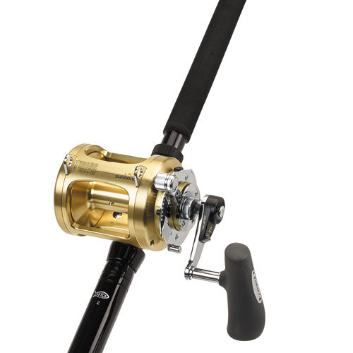 Shimano Tiagra Stand Up Fishing Combo - TI30WLRSA Reel & CHSU40510HDU Rod - Saltwater Offshore Trolling for Big Game Fish Like Tuna and Marlin