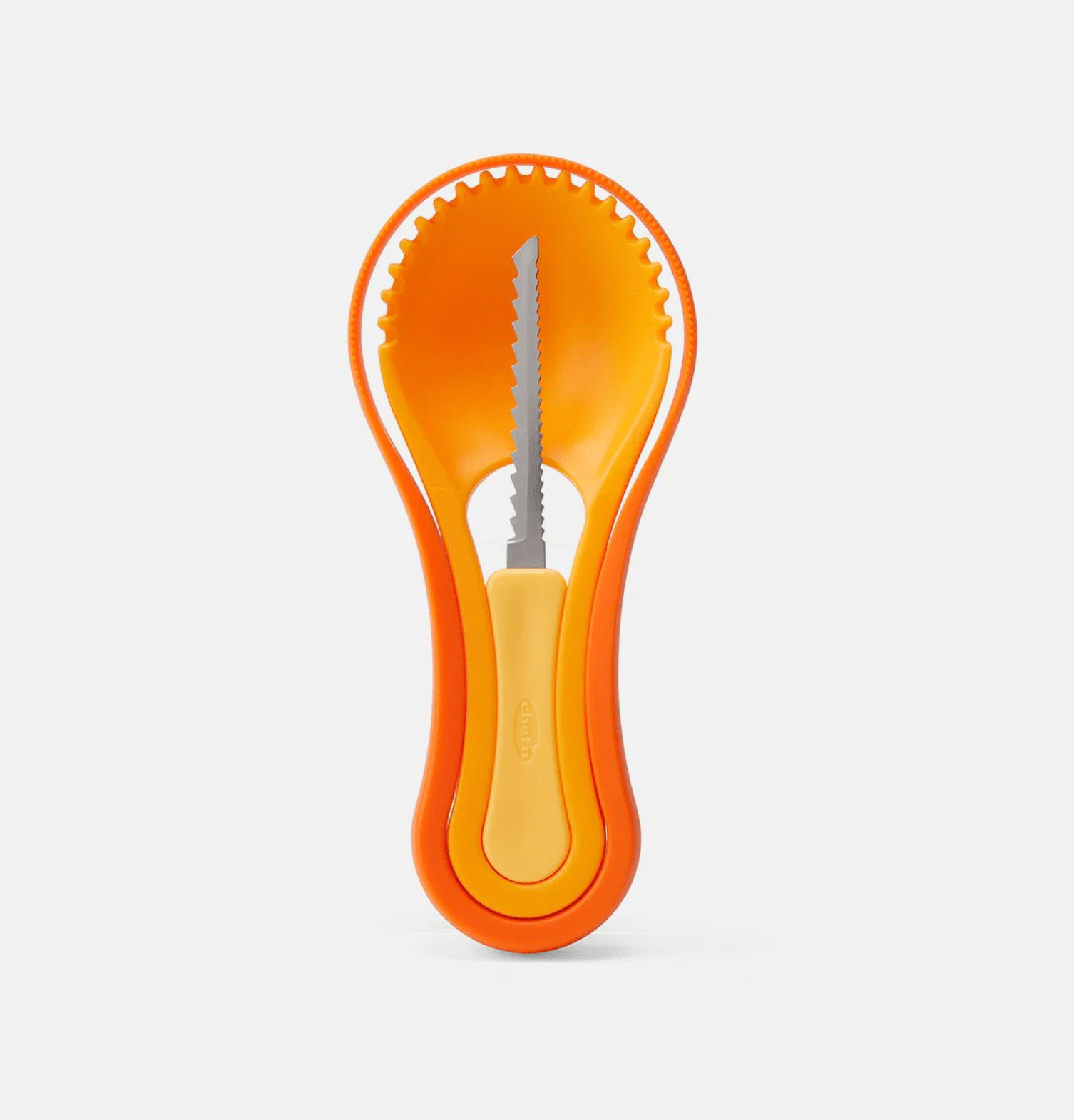 Chef'n Nesting Pumpkin Tool Set - 3-Piece Stainless Steel Pumpkin Carving Kit for Halloween & Thanksgiving Decorations - Perfect for Pumpkin Carving, Cooking, and Holiday Decor