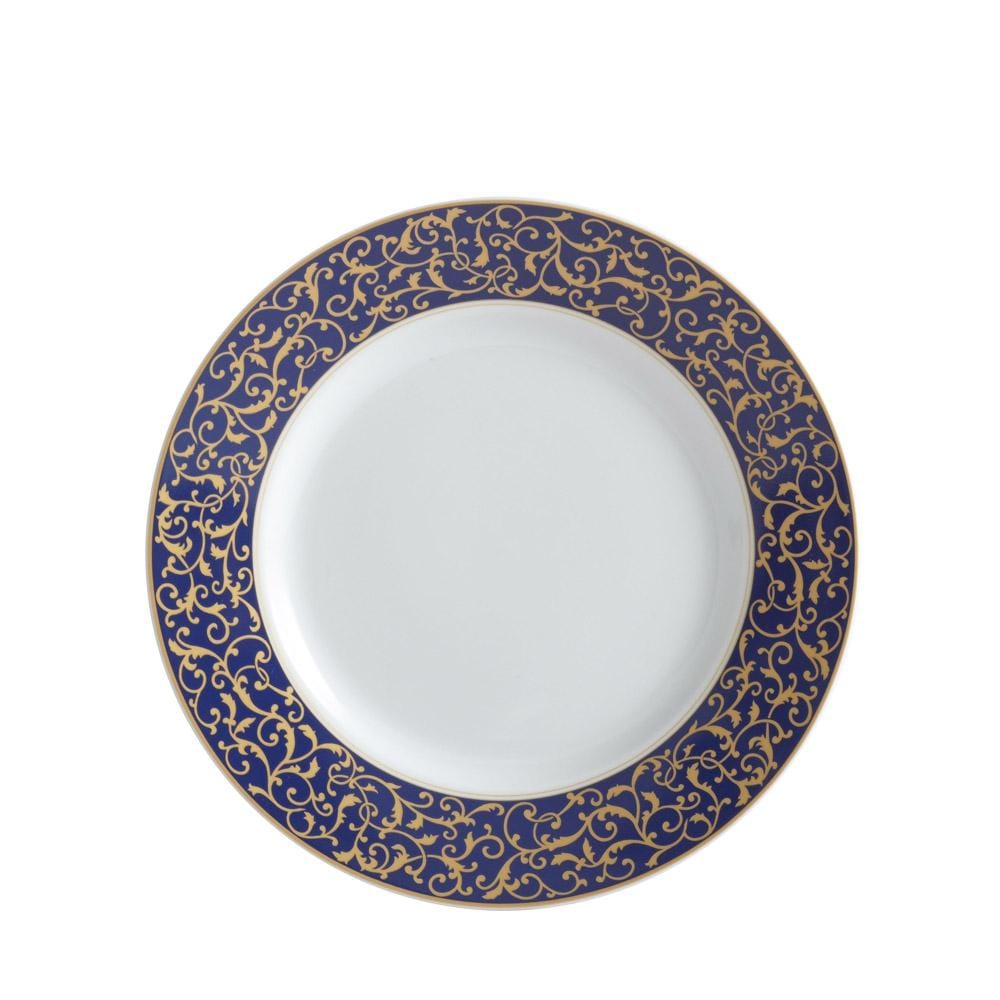 Elegant Cobalt Blue Salad Plate - Premium Parchment Dinnerware for Restaurants, Catering & Home Dining - Perfect for Salads, Appetizers & Desserts