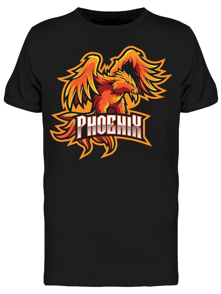 Phoenix Orange Icon T-Shirt for Men | Graphic Tee with Unique Design | Perfect for Casual Wear, Street Style & Everyday Outfits