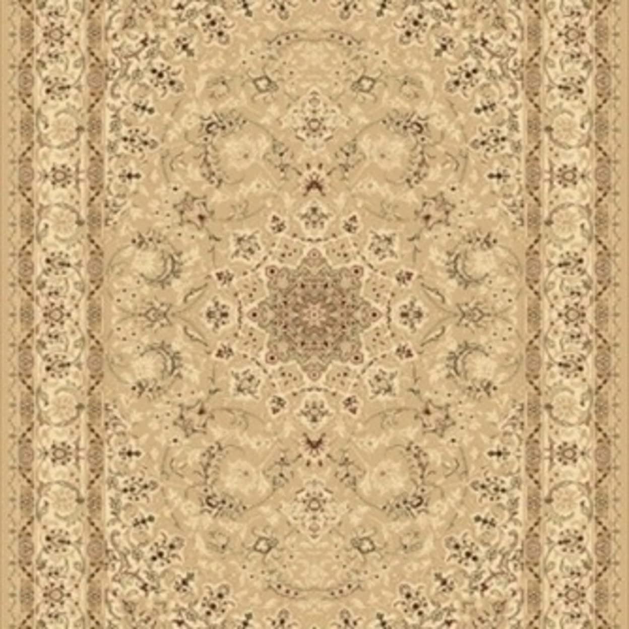 Dynamic Rugs Legacy 2.2X7.7 Feet Non-Slip Runner Rug in Yellow (58000-700) - Perfect for Hallways, Kitchens & High-Traffic Areas