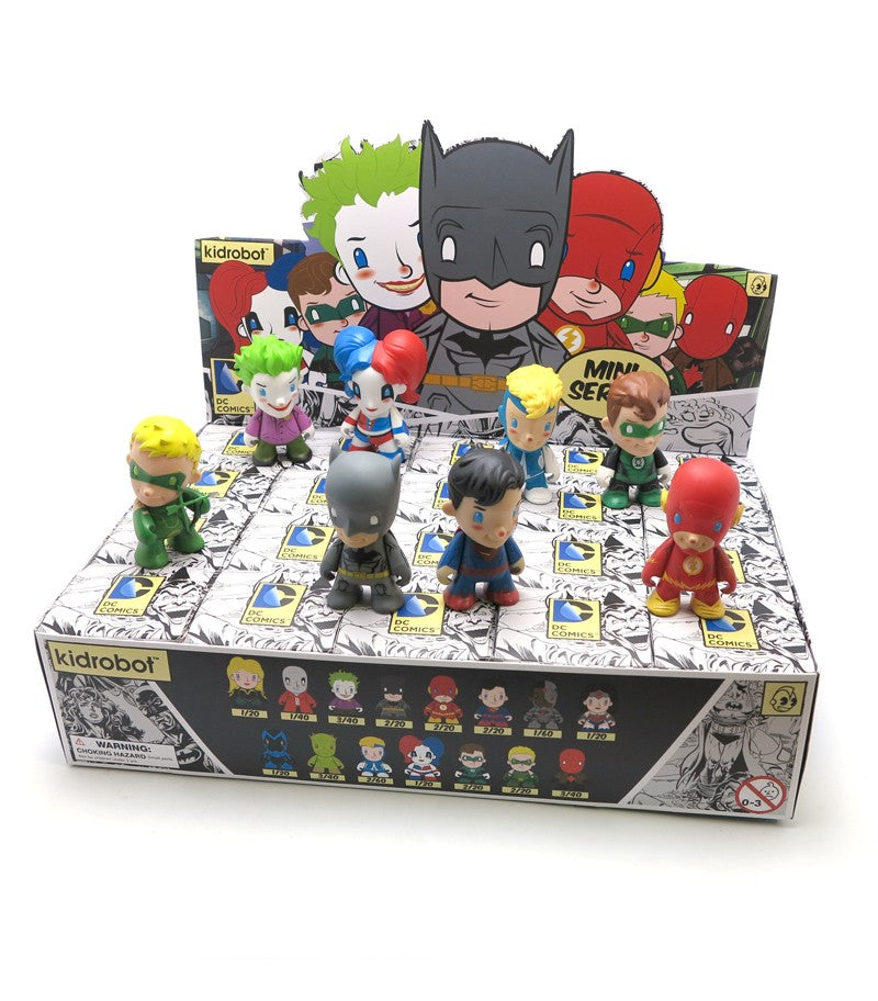 DC Universe 3 Inch Mini Action Figures - Collectible Superhero & Villain Toys for Kids & Adults | Perfect for Display, Gifts & Play